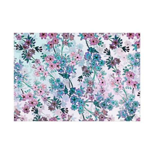 92408-105.jpg Pinkish Floral Pattern Poster