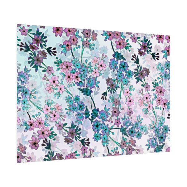 92408-107.jpg Pinkish Floral Pattern Poster