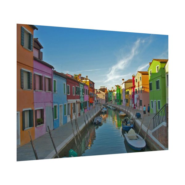 92408-12.jpg Free Case Colorate Burano in Venice Poster