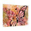 92408-132.jpg Tropical Flower Butterfly Art Poster