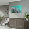 92408-139.jpg Water Droplets Dandelion Seeds Poster