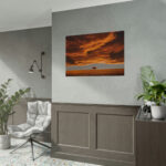 Orange Scenery With Beautiful Tree Poster - Image 5