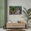 Botanical Garden Trees Poster