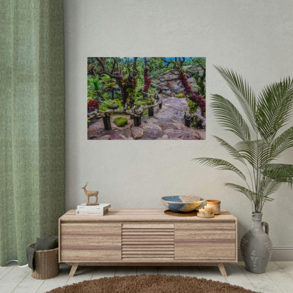 Botanical Garden Trees Poster