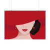 92408-236.jpg Woman In Red Hat Poster