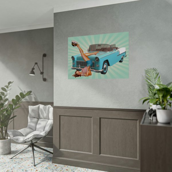 92408-244.jpg Retro Vintage Car Poster