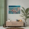 92408-288.jpg Pink Flamingo Lake Poster