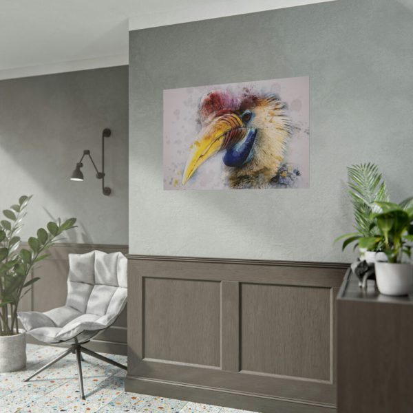 92408-299.jpg Hornbill Bird Poster