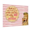 92408-317.jpg Glamorous Retro Woman With Humourous Sign Poster