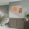 92408-319.jpg Glamorous Retro Woman With Humourous Sign Poster