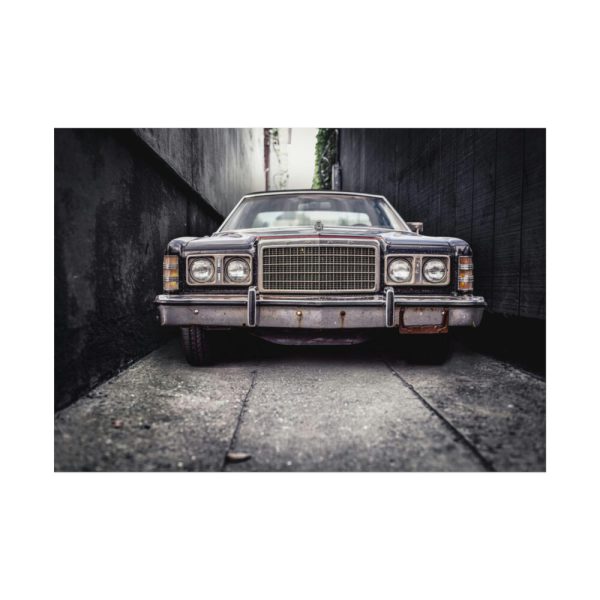 92408-330.jpg Car Vintage Parking Narrow Poster