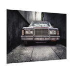 Car Vintage Parking Narrow Poster - Image 3
