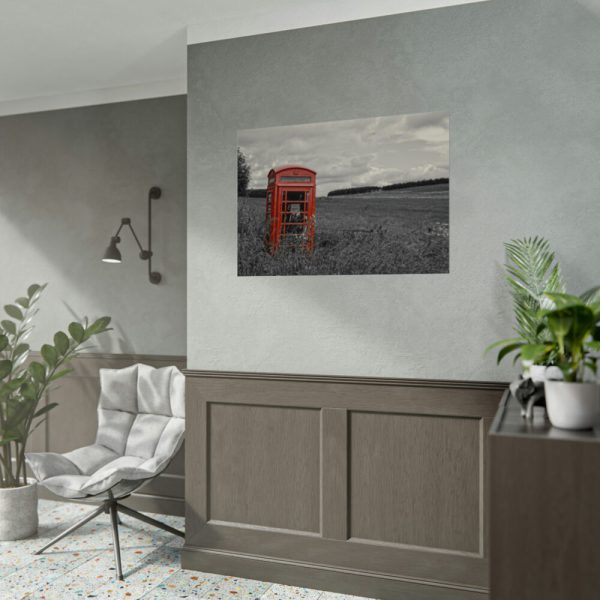 92408-344.jpg Red Telephone Booth Poster