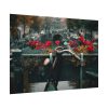 92408-367.jpg Vintage Bike Flowers Poster