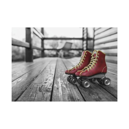 Vintage Rollerblades Poster