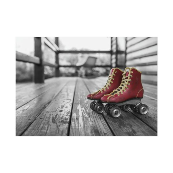 92408-385.jpg Vintage Rollerblades Poster