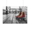92408-386.jpg Vintage Rollerblades Poster