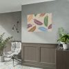 Tropical Leaves Pattern Poster