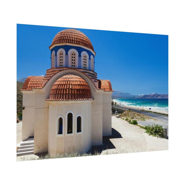Orthodox Greece Church Poster