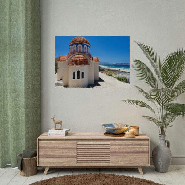 Orthodox Greece Church Poster