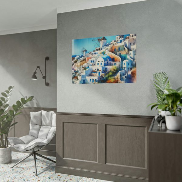 Beautiful Greek Island II Poster