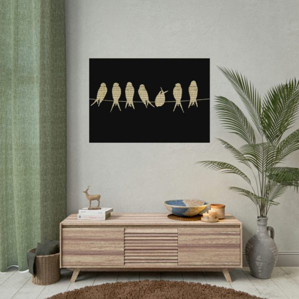 92408-418.jpg Birds Vintage Music Poster