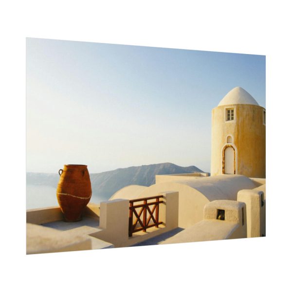 Beautiful Architecture in Greece Poster