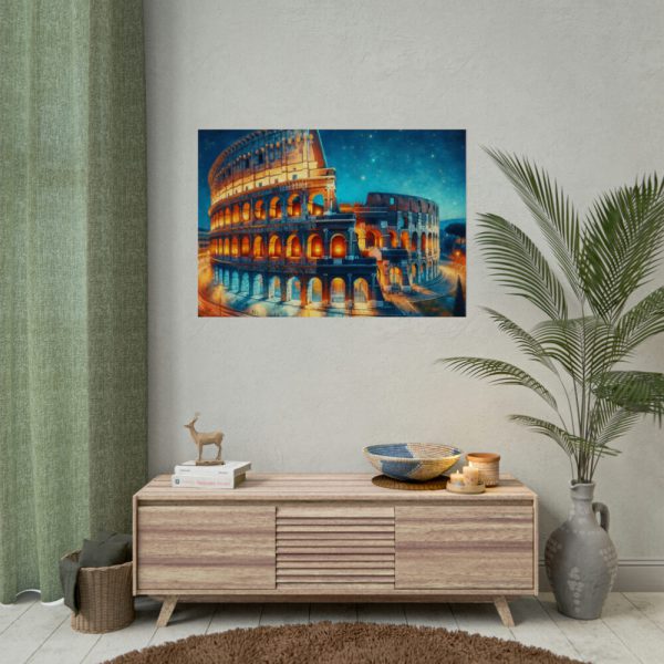 92408-483.jpg Colosseum in Rome During Twilight Poster