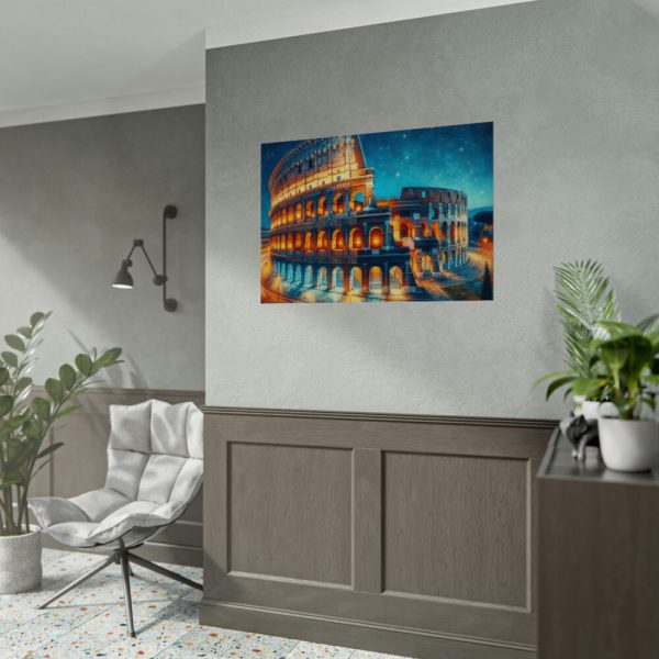 92408-484.jpg Colosseum in Rome During Twilight Poster