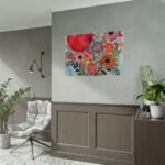 Valentine Doodle Art Paper Poster - Image 5