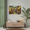 92408-513.jpg Flowerish Street in Italy Poster