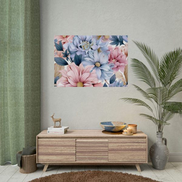 92408-53.jpg Vintage Seamless Floral Pattern Poster