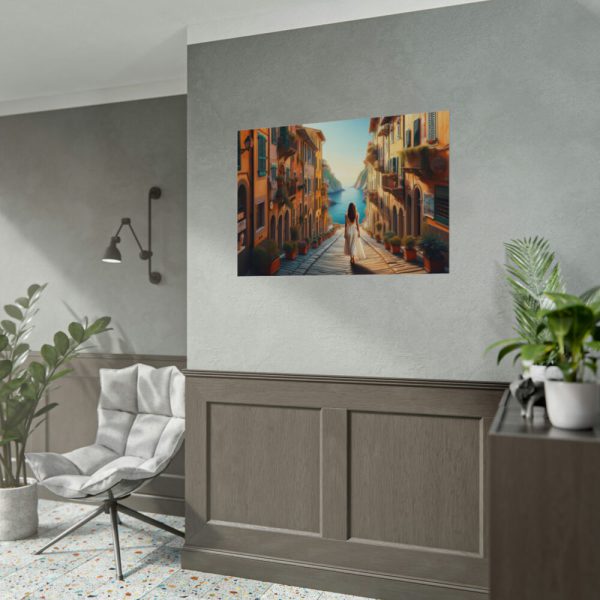 Girl in Italy Poster