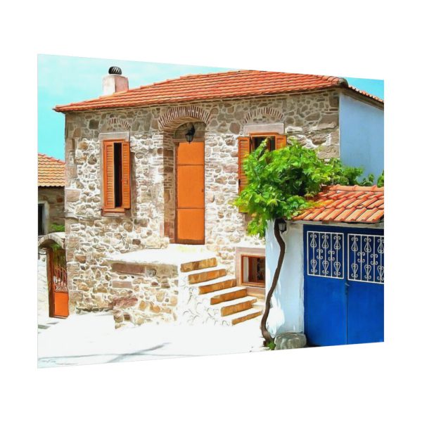 92408-547.jpg Greece Lesbos Mytilene Stone Poster