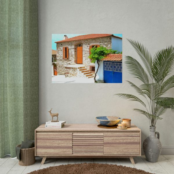 92408-548.jpg Greece Lesbos Mytilene Stone Poster