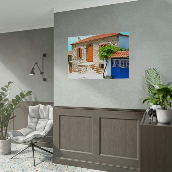 92408-549.jpg Greece Lesbos Mytilene Stone Poster
