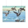 92408-556.jpg Vintage Ducks Art Poster