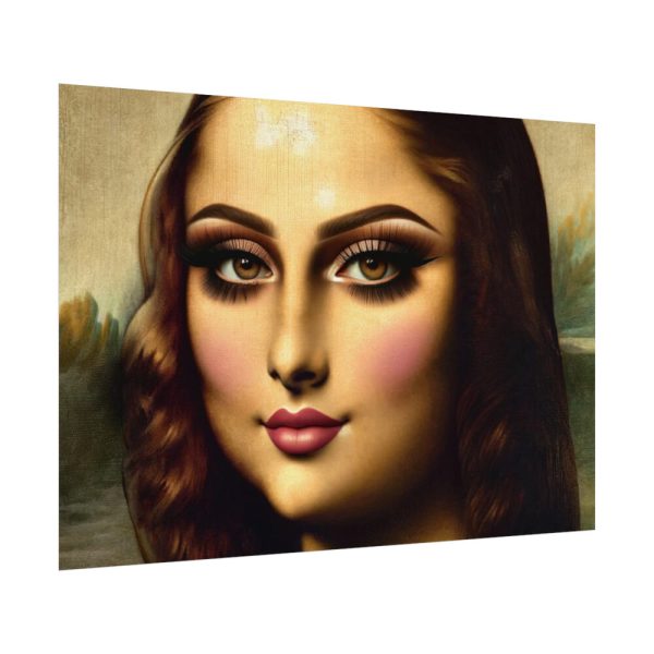 92408-567.jpg Mona Lisa With Modern Twist Poster