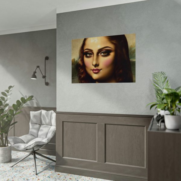92408-569.jpg Mona Lisa With Modern Twist Poster