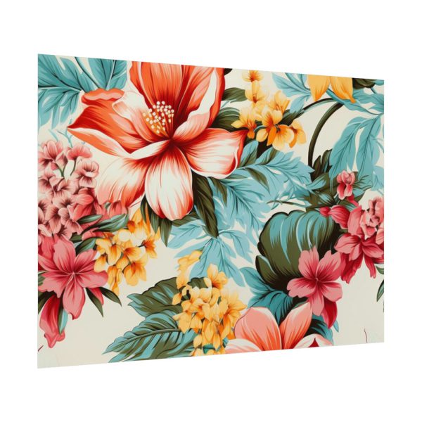 92408-57.jpg Large Flower Seamless Pattern Poster
