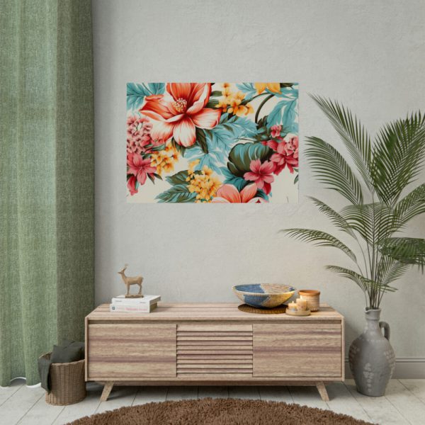 92408-58.jpg Large Flower Seamless Pattern Poster
