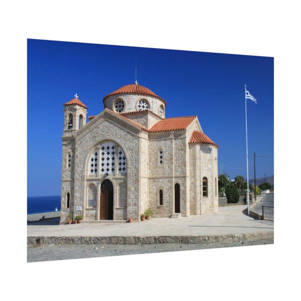 92408-582.jpg Church in Agios Georgios Poster