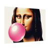 92408-592.jpg Mona Lisa With Bubblegum Poster