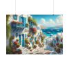 92408-601.jpg Scene of Greek Island Poster