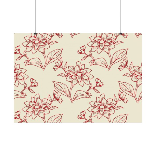 92408-61.jpg Floral Botanical Pattern Poster