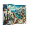 92408-612.jpg Greek Island Scene Poster