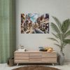 92408-618.jpg Greek Street With Flowers Poster