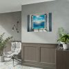 View of the Sea From the Window in Greece Poster