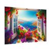 92408-637.jpg Window View in Greece Poster