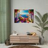 92408-638.jpg Window View in Greece Poster